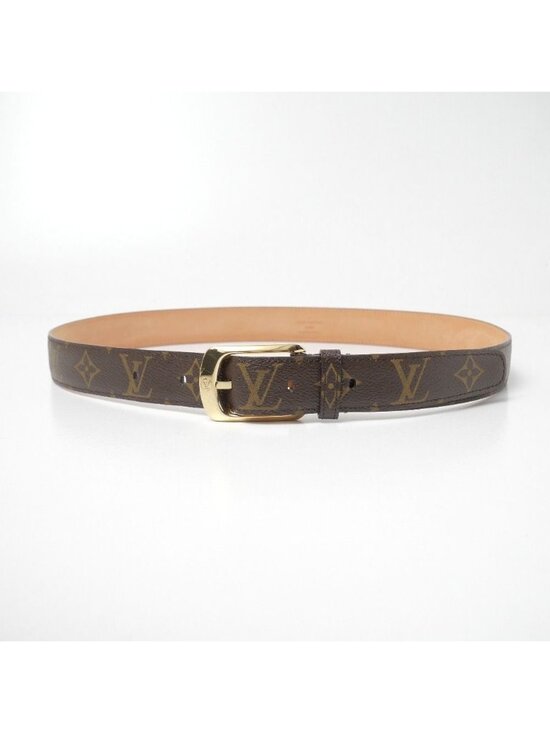 Louis Vuitton Ceinture Ellipse Belt 90 36 LV M Monogram Leather main image 4